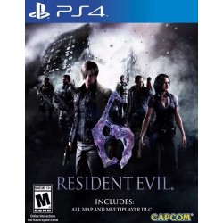 Resident Evil 6 PS4 + DLCs Primaria
