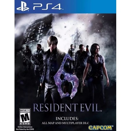 Resident Evil 6 PS4 + DLCs Primaria