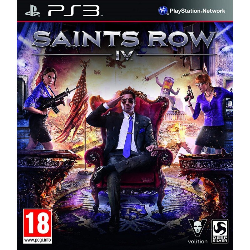 Saints Row IV PS3 National Treasure Edition
