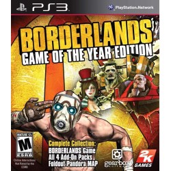 Borderlands 1 Game Of The Year PS3
