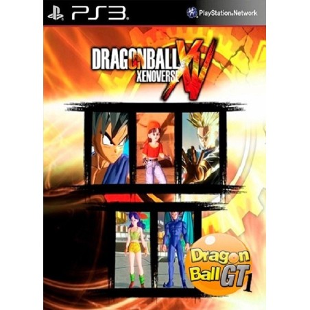 Dragon Ball Xenoverse PS3 DLC GT Pack 1 USA