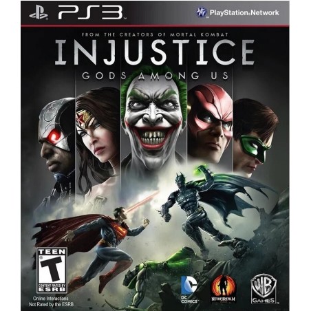 Injustice PS3 Gods Among Us Español