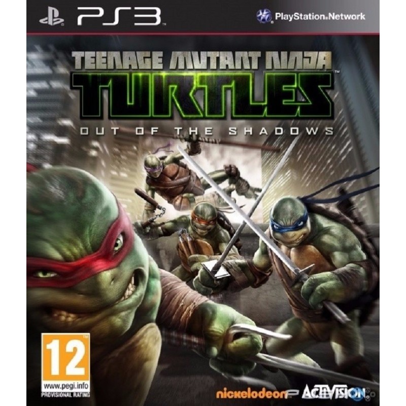 Tortugas Ninja Out Of The Shadows PS3