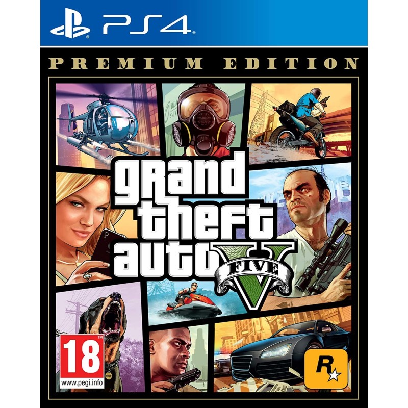 GTA 5 PS4 Premium Edition Secundaria
