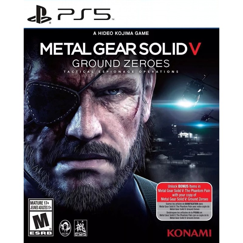 Metal Gear Solid V 5 Ground Zeroes PS5 Primaria